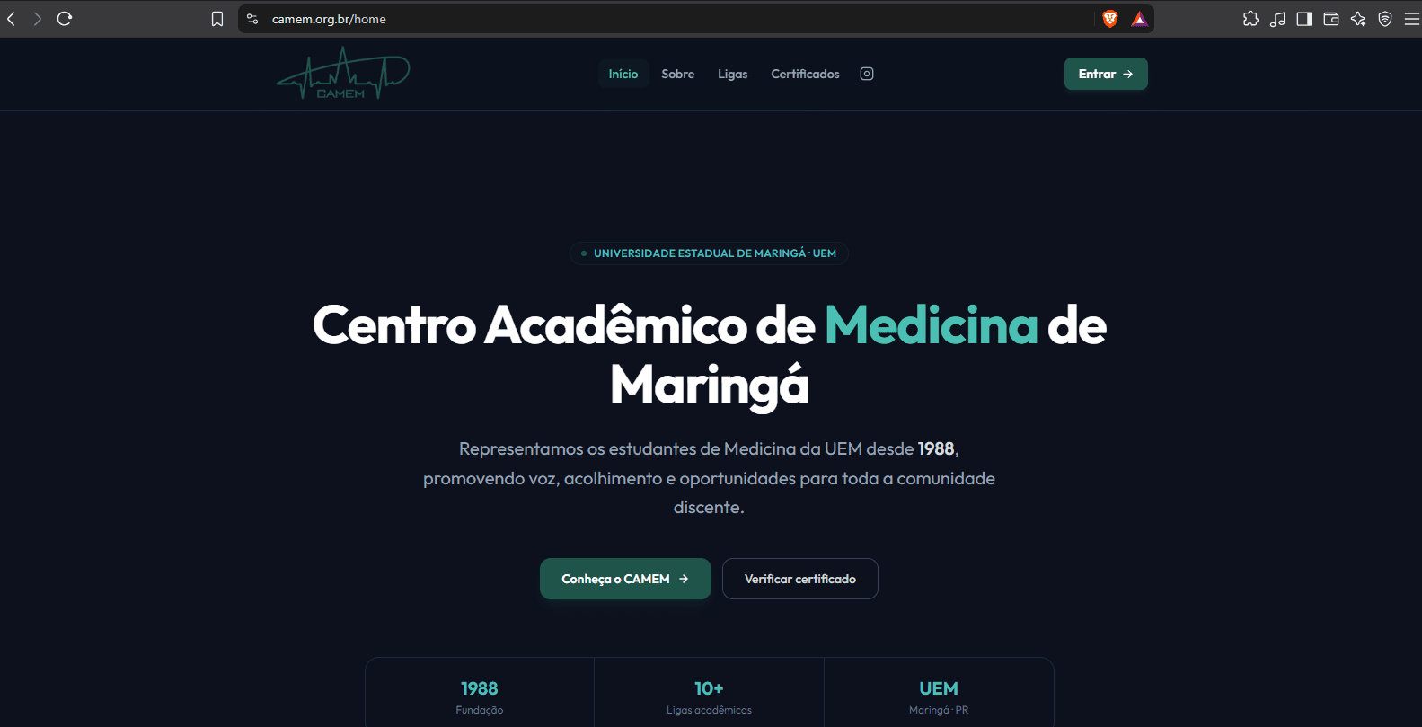 CAMEM - Centro Acadêmico de Medicina de Maringá — imagem 1